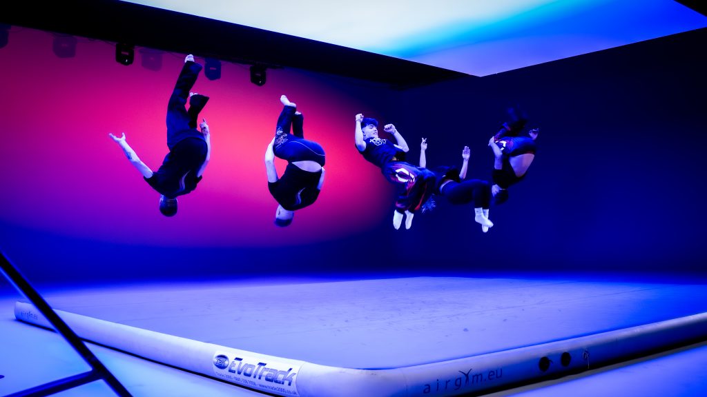 Adult tricking class